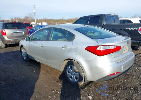 2014 Kia Forte Lx from USA, damaged, VIN KNAFK4A6XE5246592